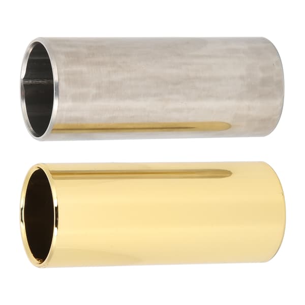2 stk. Metal Guitar Slide Sæt til Elektrisk Bas Banjo Ukulele Tilbehør M02232