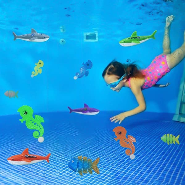 29 st Babysimpool Undervattensdykleksaker Set Poolparty Leksaker