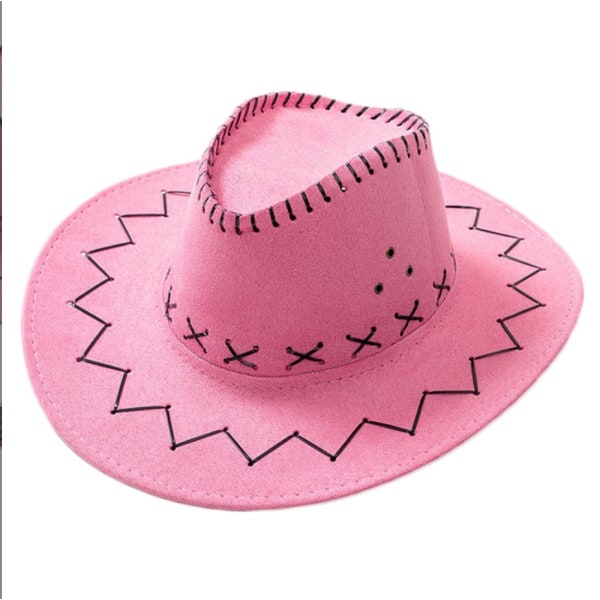 Länsimainen denim-lippis cap unisex Pink