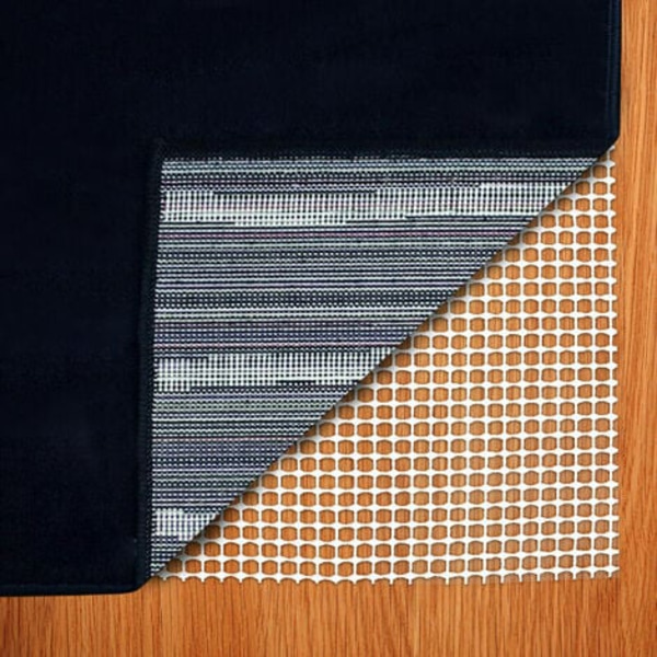 150*210CM Anti-Slip Mat Skridsikker Mat Anti-Slip Mat Anti-Slip Net Mat Bumper - Hvid