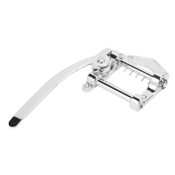 ES335 Elgitarr Vibrato Stall Tremolo Enhet Metall Tailpiece Stor Gungstång Silver