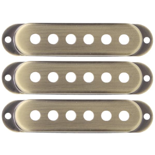 3st Enkel Pickup-kåpa Mässing 48mm 50mm 52mm Elgitarrtillbehör Brons ST SQ