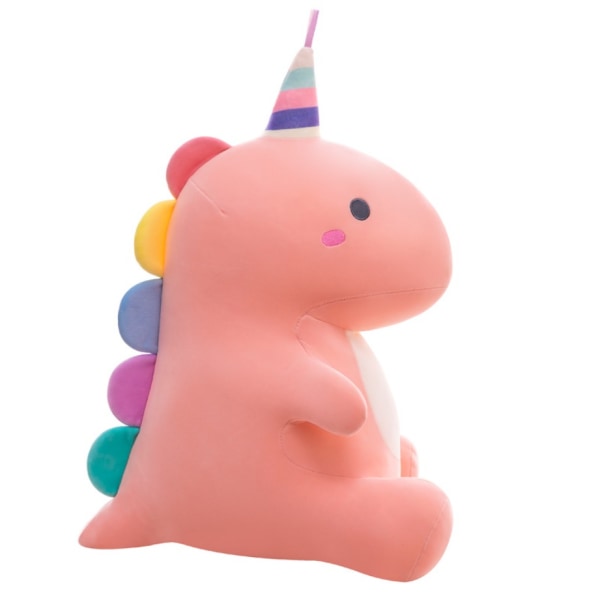 Candy Dinosaur Doll Pehmolelu syntymäpäivälahja nukke pink 40cm