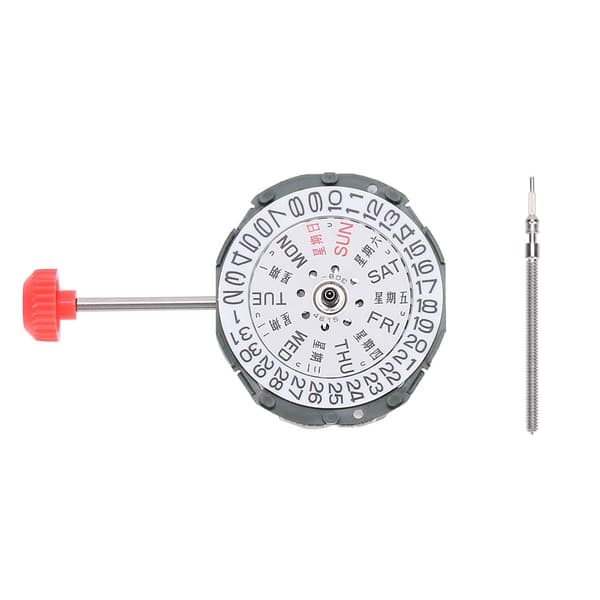 Dame Quartz Ur Dobbelt Kalender 2035 2105 Urværk