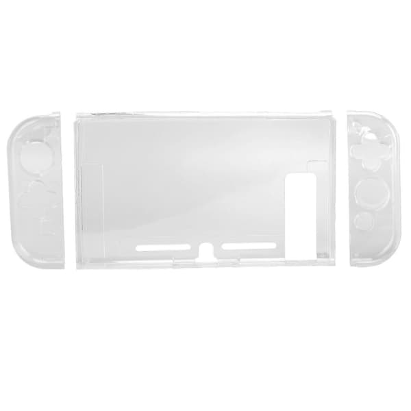 Switch-suojakotelo TPU-jaettu pelikonsolin kuorisuoja läpinäkyvä