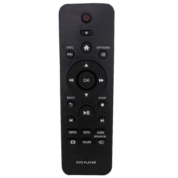 ersätt För Philips DVD-fjärrkontroll Dvp2880 Dvp2880/f7 Dvp3680/51 Dvp3000 Dvp3670 Dvp3610 Dvp3600