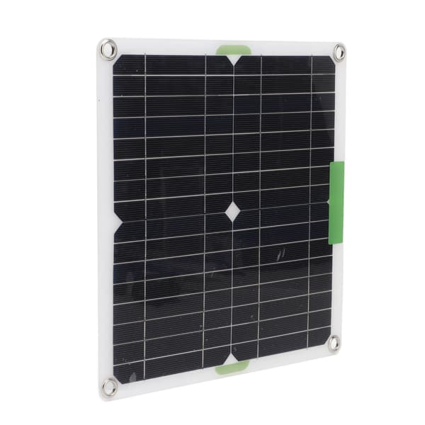 Bærbart solpanel 200W 12V monokrystallinsk høj konverteringsrate til biler, hjem, både, camping