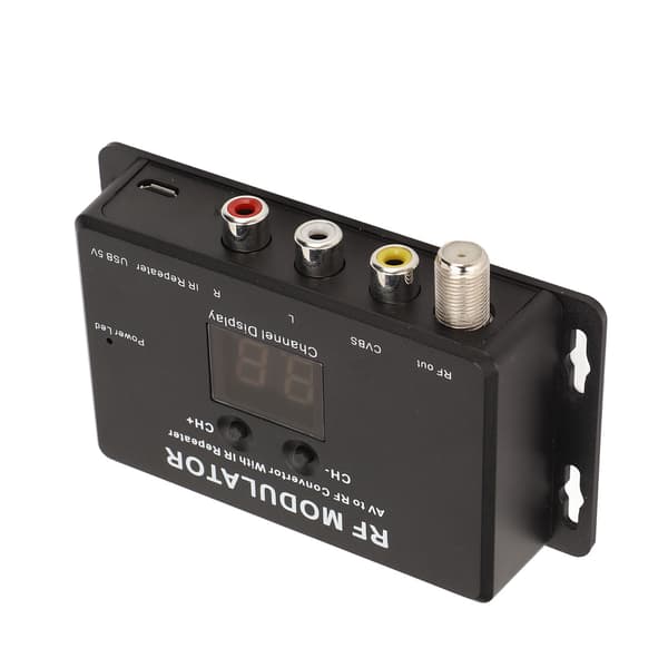 Professionel 21 Kanal AV til RF Konverter PAL NTSC Modulator til Set Top Box DVR DVD
