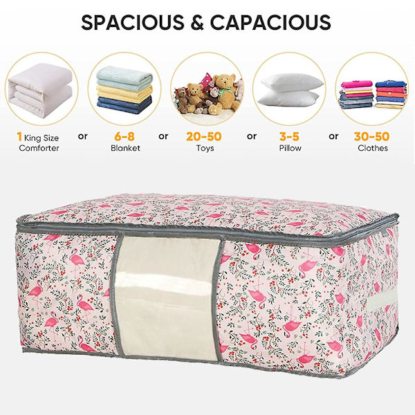 Duffel Bag Moving Pakkauslaukku Viimeistelypussi Vaatteiden pakkauspussi pink
