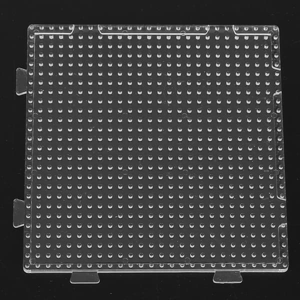 Geometrisk Pegboard-mall för Perler-pärlor - liten kvadratisk form