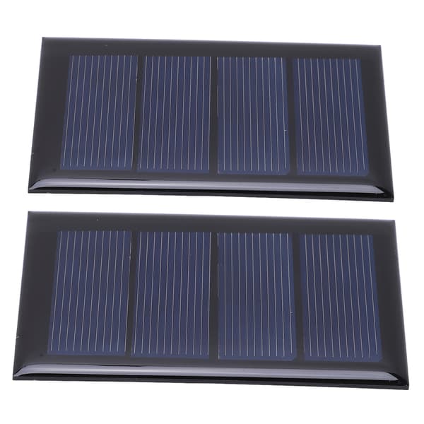 2V 210mA Mini Solpanel Polysilicon Solkraft Kort 80x50mm DIY Projekt