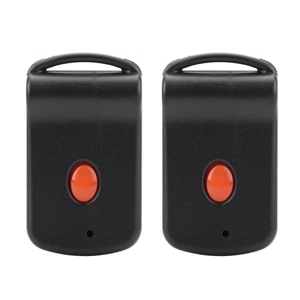 2 stk Mini Garasjeport Fjernkontrollsender for MultiCode 3060 300MHz 3089 4120 Linear