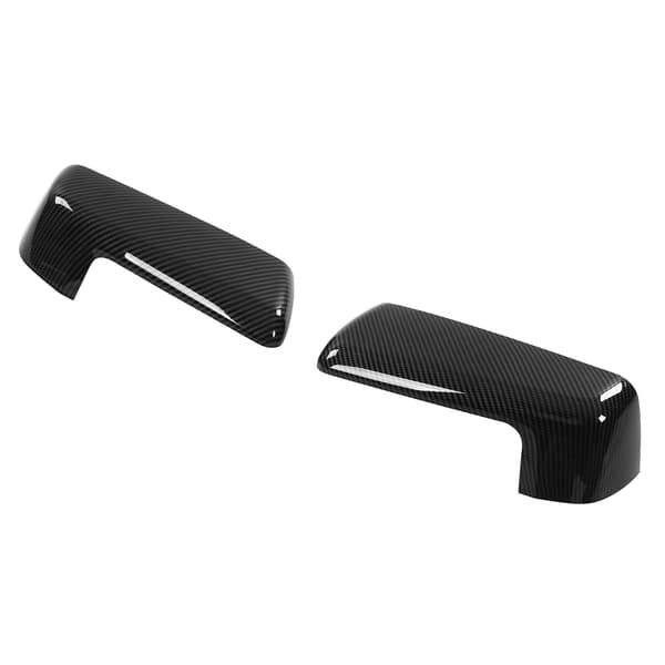 Speildeksel i karbonfiberstil for Chevy Silverado 1500 2019 2022