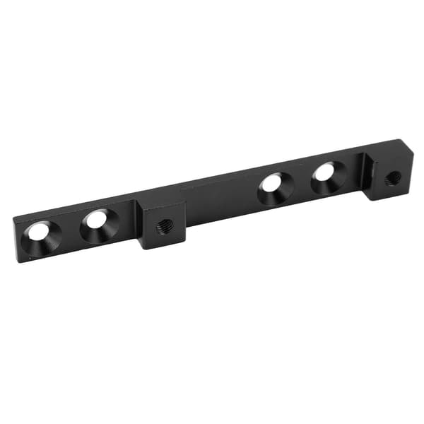 Cykelflaskeholder med 4 huller, justerbar montering, sort