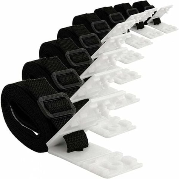 Svømmebasseng Solar Cover Festesett - 8 Solar Cover Straps - Solar Cover Strap Kit - Cover Reel Fiksering - Størrelse: 8stk