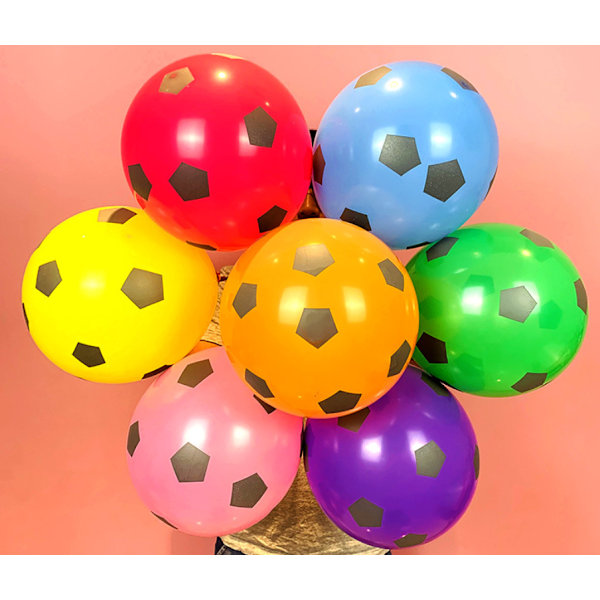 Kjøpesenter scene tema dekorasjon fotball ball atmosfære layout 12 tommer 2,8 g VM baller (100 farger),