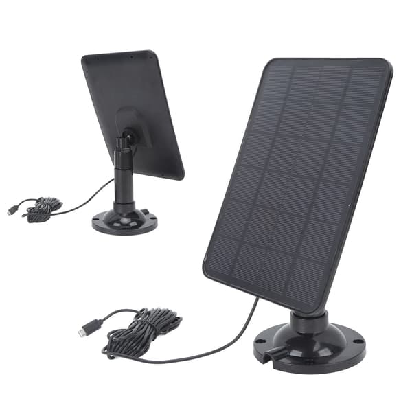 10W 5V Solcellepanel Lader for Kamera Telefon Powerbank