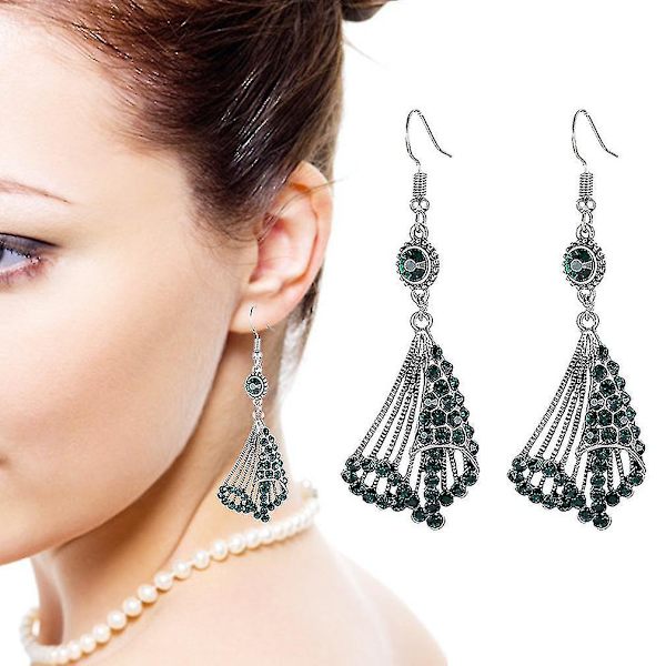 lange øredobber dusk Flerlags diamant metalllegering eardrops for daglig bruk