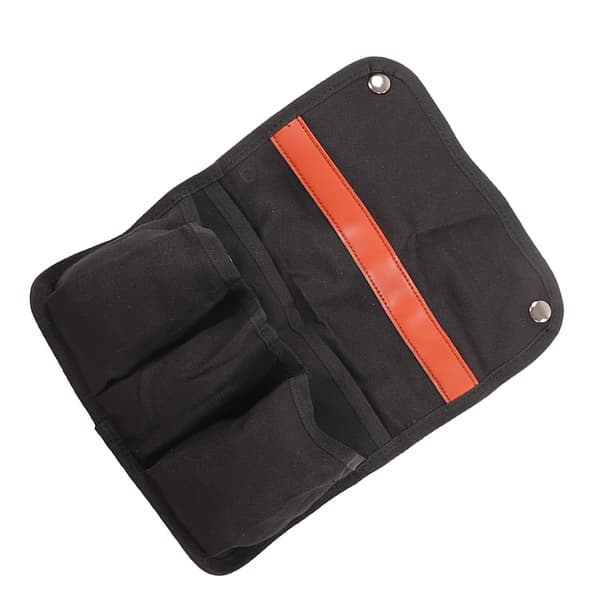 Multifunktionel Sort Stol Side Opbevaringspose Organizer til Camping Strand