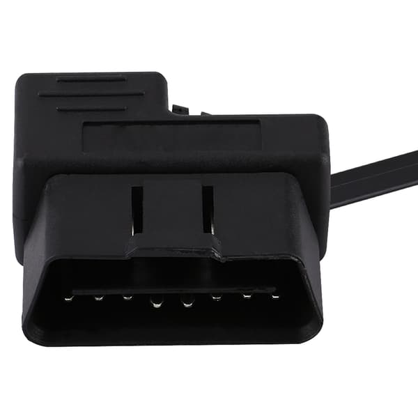 180 cm OBDII OBD2 EOBD 16-stifts diagnostisk förlängningsadapter till Mini USB-kabel