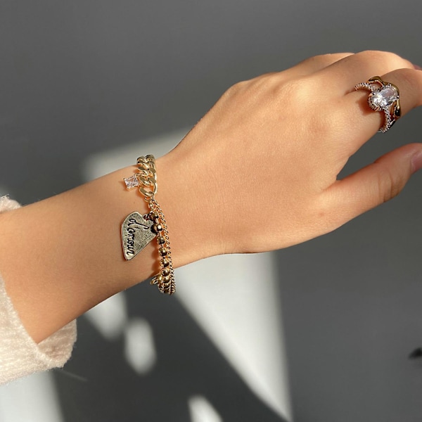 Armband Square Daily Outfit Metallic Element B1508