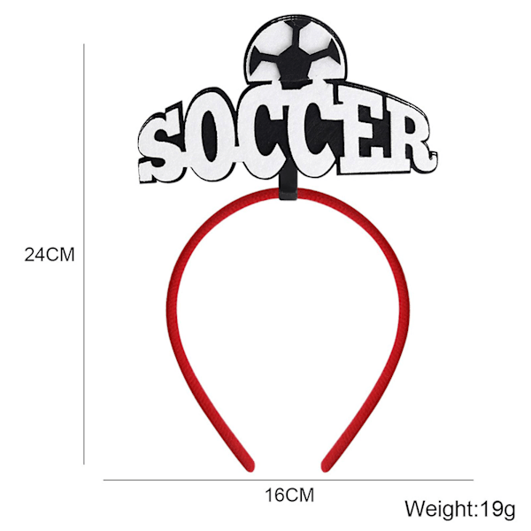 Sports Hair Hoop World Cup Pannband Cosplay Kostym Hårband A