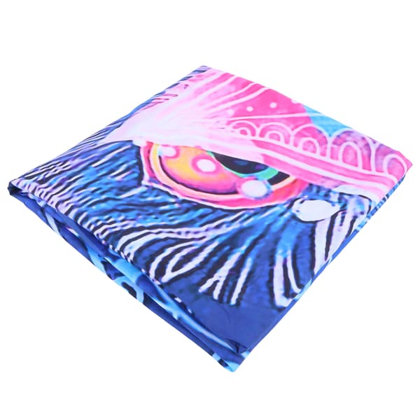 Nordisk Stil Polyesterfiber Väggbonad Konstdekor 150x150cm