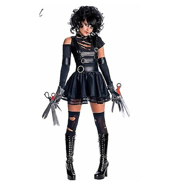 Elokuva Edward Scissorhands roolipeli puku Halloween M