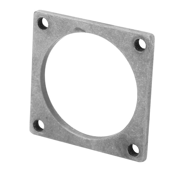 Robotreservedele i rustfrit stål - gevindplade (39x39 mm)