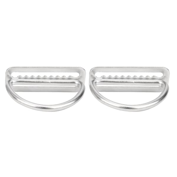 2 stk. 304 Rustfritt Stål D Ring Dykkerspenne Vannsport Dykking Vektbelteholder