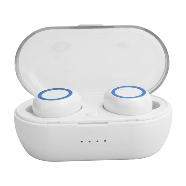 Y50 Trådløse Bluetooth Ørepropper Stereo Hodetelefon Bluetooth 5.0 Hvit Blå