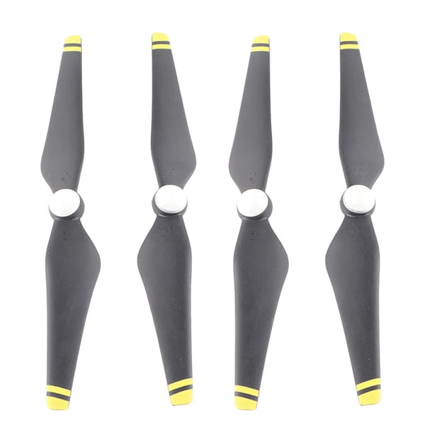 DJI Phantom 3 Selvspændende Propeller 2 Par Gul Kant