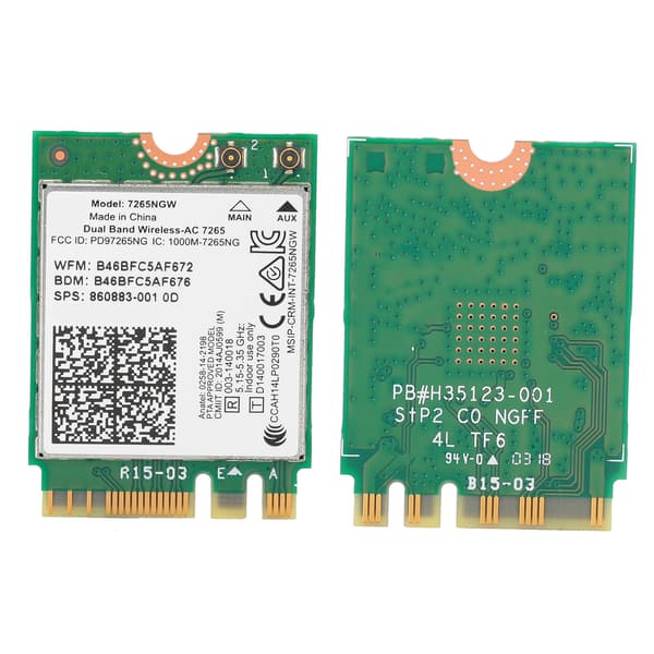 Intel Wireless AC 7265 Dual Band M2 Netværkskort Bluetooth 4.0 Computer WiFi Adapter