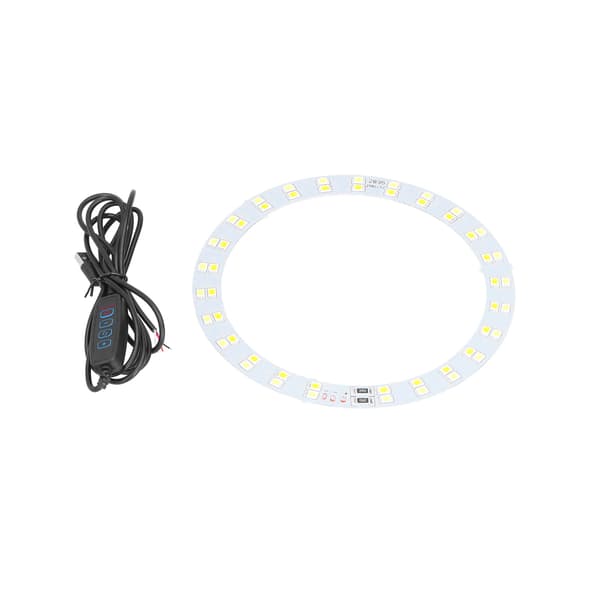 10W USB LED Ring Light Panel 3V 5V Kold Varm Dobbelt Farve Belysning