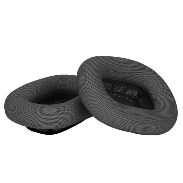 AirPods Max Erstatningsøreputer Mykt Memory Foam Protein Leather Øreputer Svart
