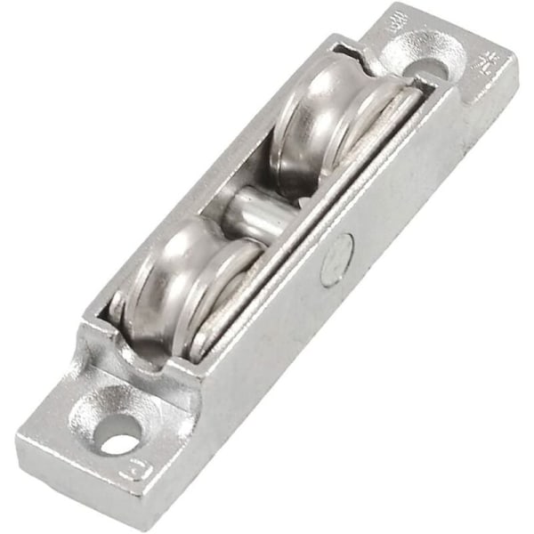12 mm metallaksler for glidende vindushjul Dobbelhjulsskive