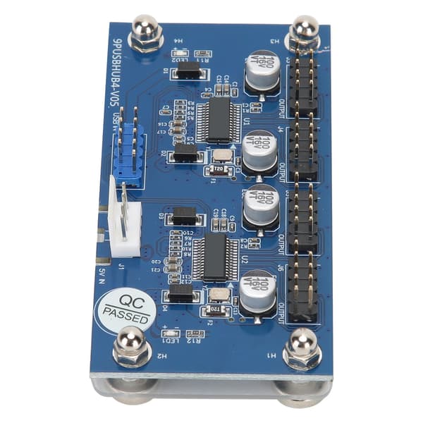 9-pinners USB-headerforlengelseskabel 1 til 4 USB 2.0 Hub-kontakt Datatilbehør