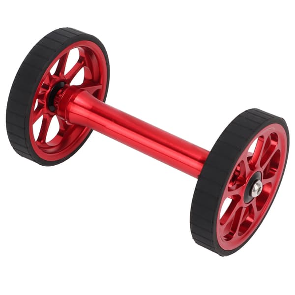 MEIJUN 80mm Bredere Easy Wheel Forlænger Teleskopstangsæt til Brompton 3sixty