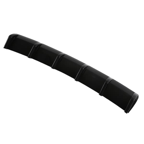 Blank Sort Universal Bagkofanger Diffuser Fin Spoiler Chassis Splitter Aerodynamisk Biltilbehør