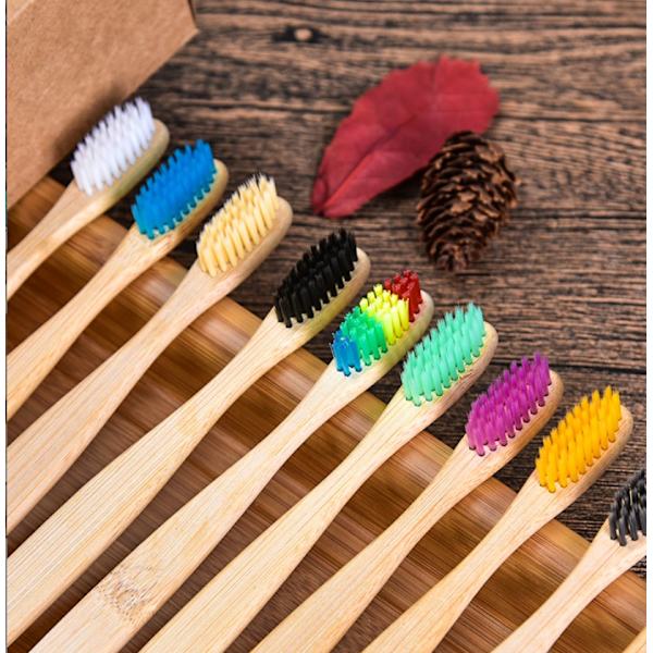 Bamboo Soft Brush Pakkauksessa 8 kappaletta