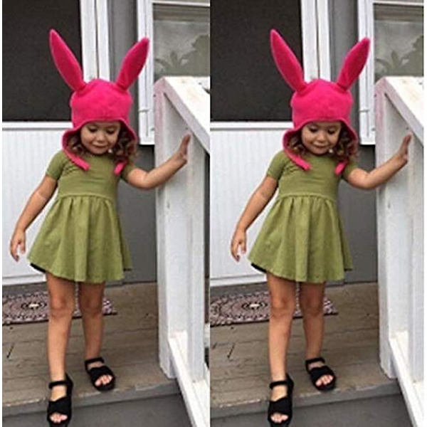 Bob&# 39; S Louise Rabbit Ear Hat Halloween Wool Hat (vuxen)