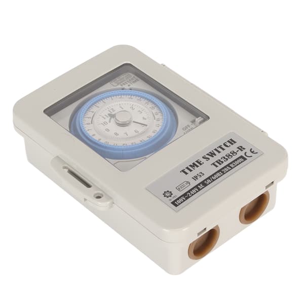 Mekanisk tidsbryter multifunksjon timer kontroll 100 240V AC for hjemmekjøkken