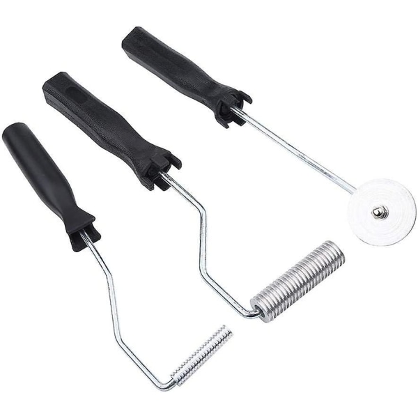 3 stk/sæt Bubble Paddle Tools Aluminiumslegering Glasfiber Lamineringsrullesæt Kompatibel med Frp Form