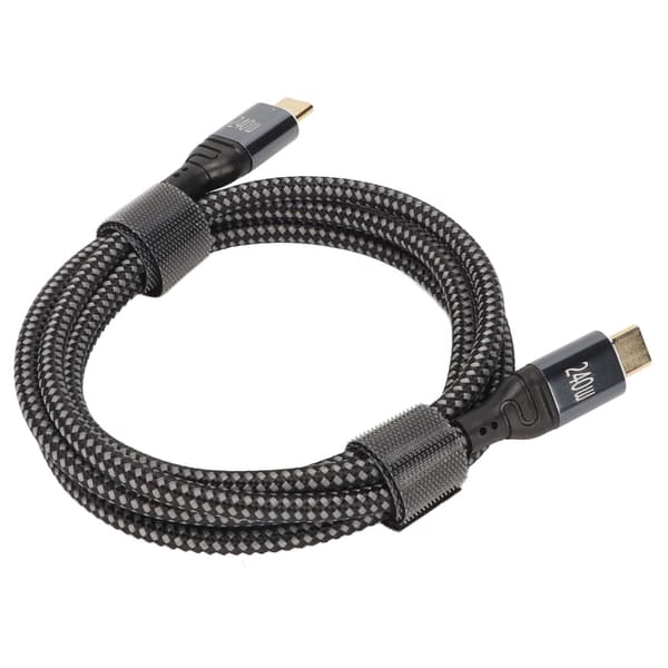 USB C - USB C -kaapeli 240W PD USB 2.0 480Mbps uros-uros datakaapeli 1,5m