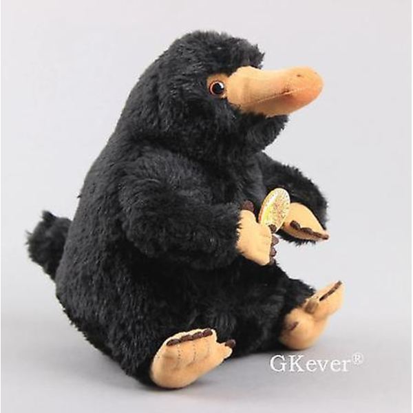 Fantastic Beasts Og hvor man kan finde dem Niffler Plys Legetøj Fluffy Black Andenæb Bløde udstoppede dyr 8&#39;&#39; 20 cm børnegave
