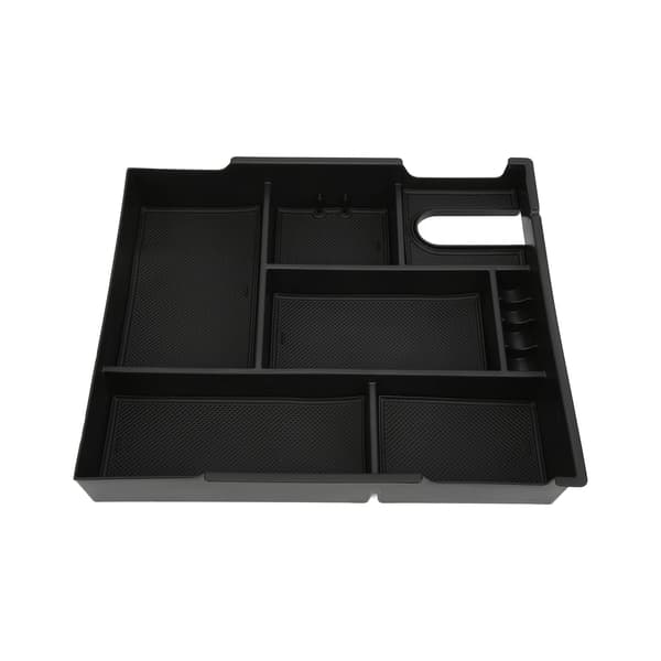 Tundra 2014 2021 Oppbevaringsboks for midtkonsoll Armlene Organizer Erstatningsbrett