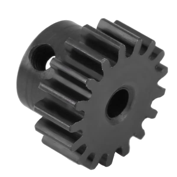 Teräsmoottorin hammaspyörä 17T 0.8 Moduuli HIMOTO E10MTL E10MT E10BP 1 10 RC Auto Musta
