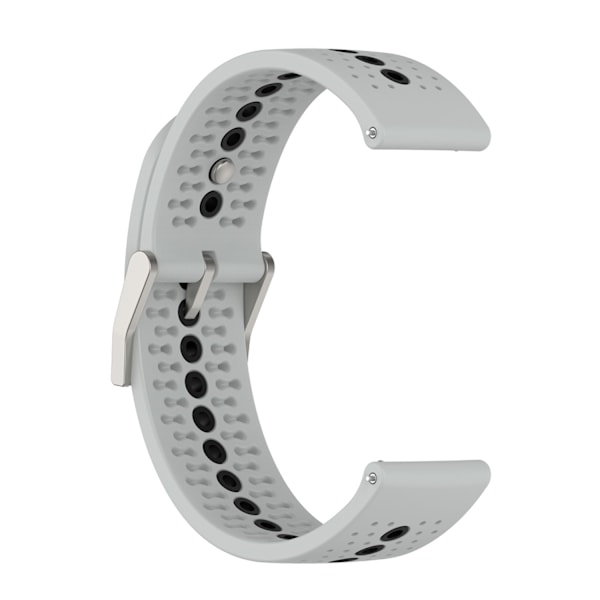 Ersättningsarmband för Suunto 9pea K silikonrem Songtuo 5 färghål 22mm Gray and black