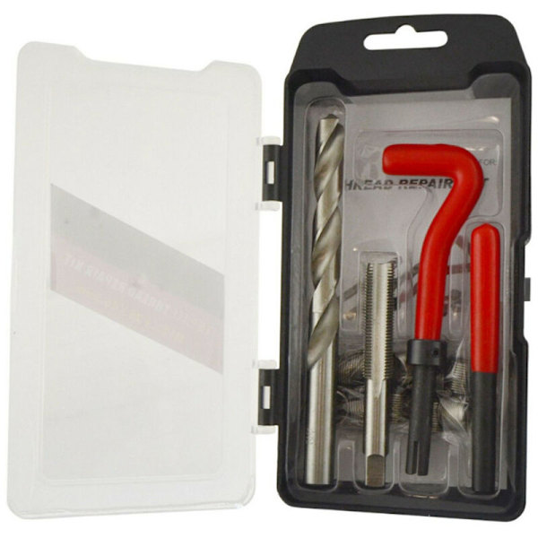 15PC M12x1.25 Auto Thread Tap Reparationsværktøj Tændrør