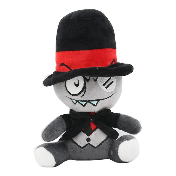 Tv Villainous Black Hat Pehmolelu Pehmeä täytetty nukke 20cm